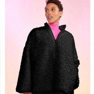 NEW Cynthia Rowley Faux Fur Shearling Pullover